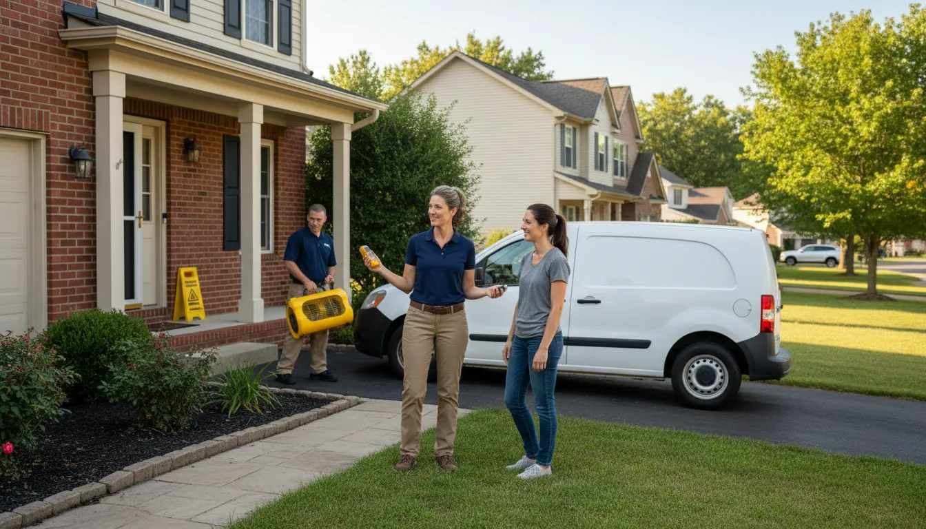 Water restoration image for Flood Water Cleanup, Removal And Restoration Services in Graytown, OH